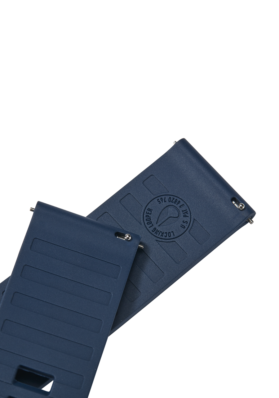 23mm FKM Rubber Band Navy View 4