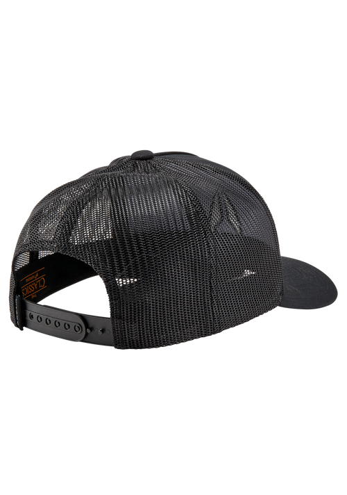 Iconed Trucker Hat Black / Black
