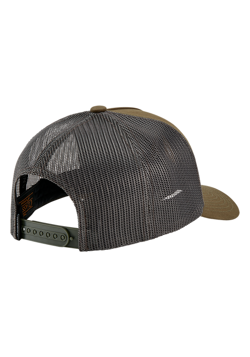Iconed Trucker Hat Dark Olive