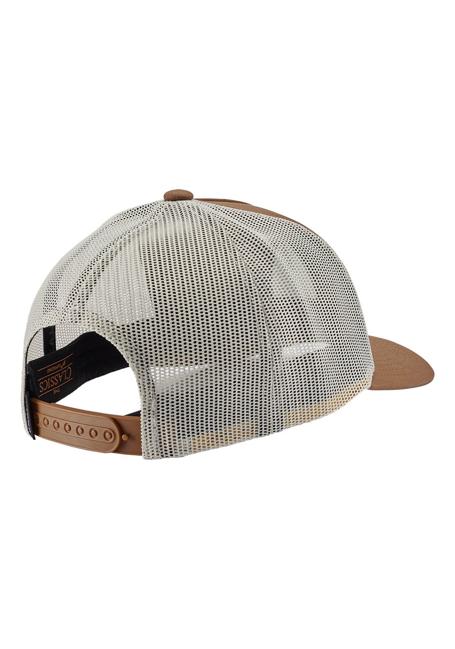 Iconed Trucker Hat Brown / Off White View 2