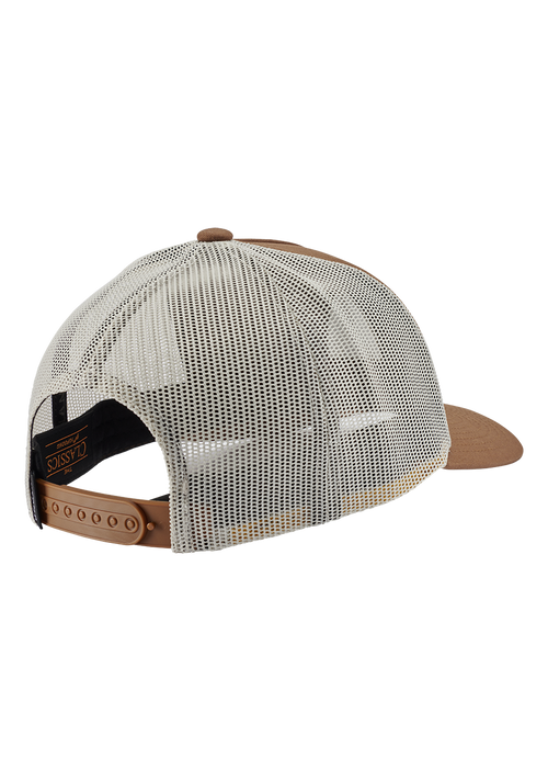 Iconed Trucker Hat Brown / Off White