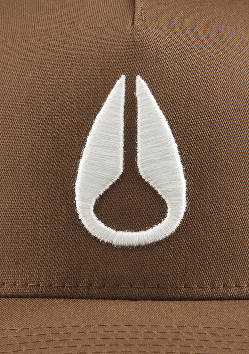Iconed Trucker Hat Brown / Off White