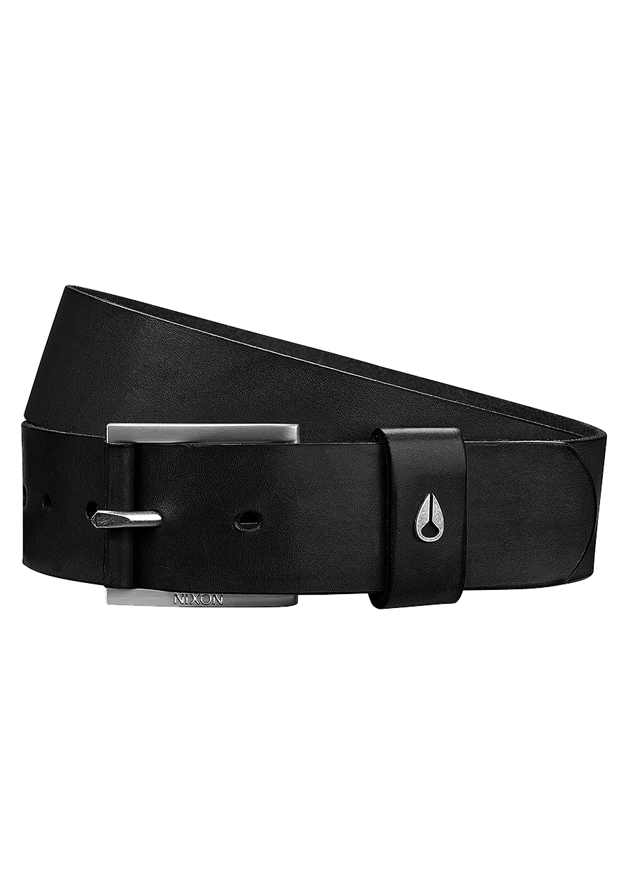 Americana Leather Belt Black / Silver X-Small View 1