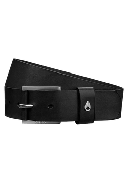 Americana Leather Belt Black / Silver X-Small