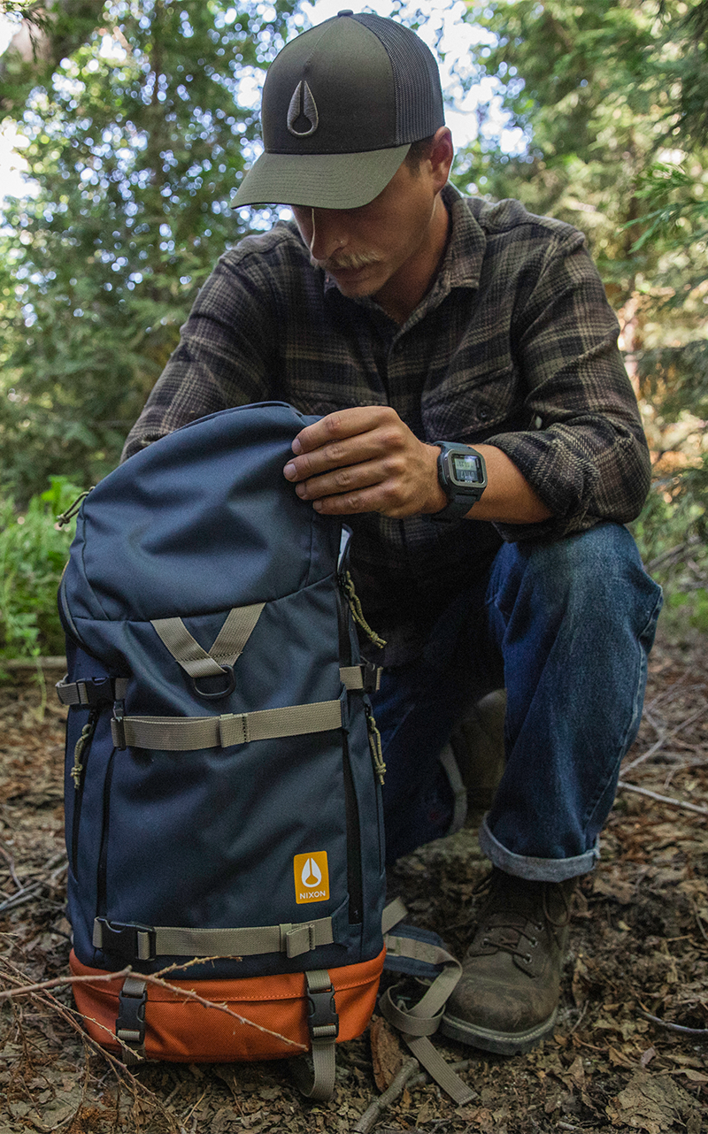 Hauler 35L Backpack Navy Multi View 8