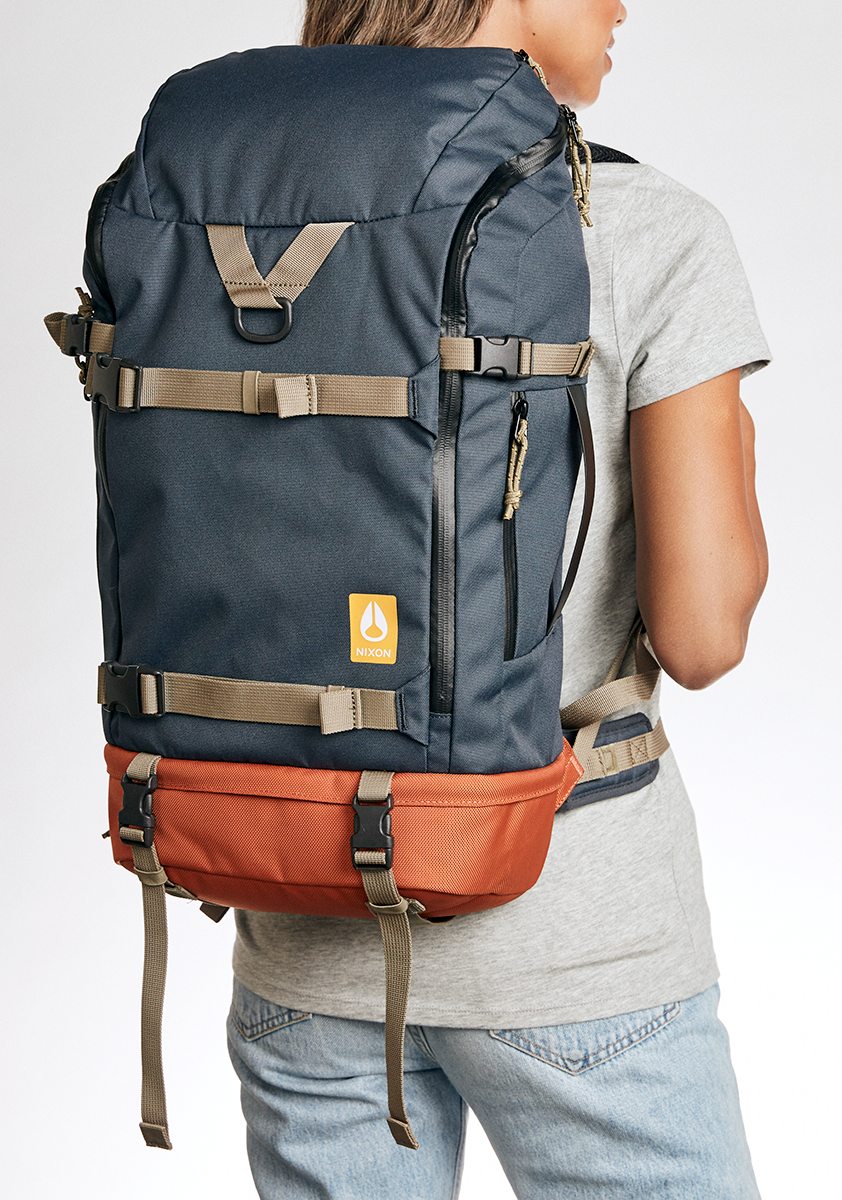 Hauler 35L Backpack Navy Multi View 7