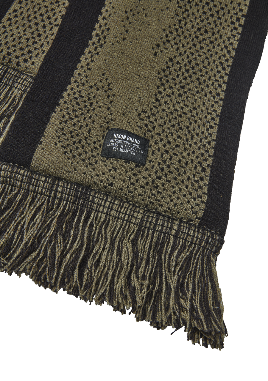 Drifter Scarf Olive Dot Camo View 2
