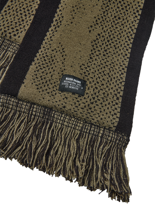 Drifter Scarf Olive Dot Camo