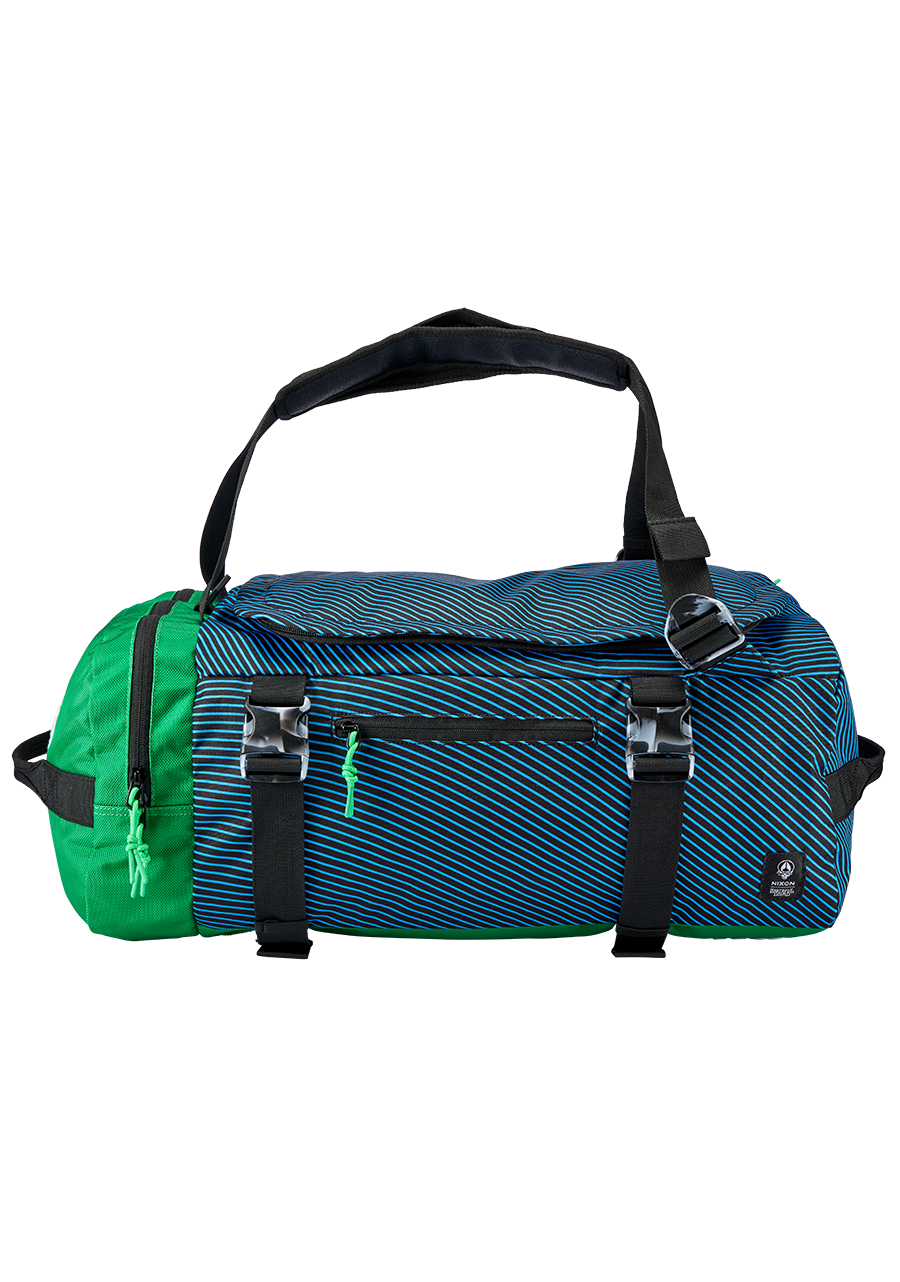 Grateful Dead Escape Duffel 45L Black Blue Green View 1