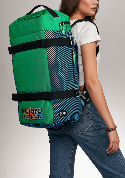 Grateful Dead Escape Duffel 45L Black Blue Green