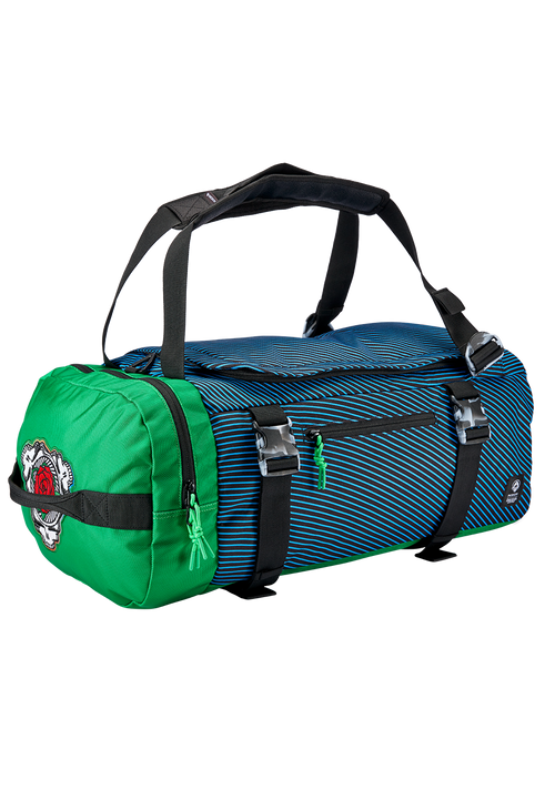 Grateful Dead Escape Duffel 45L Black Blue Green