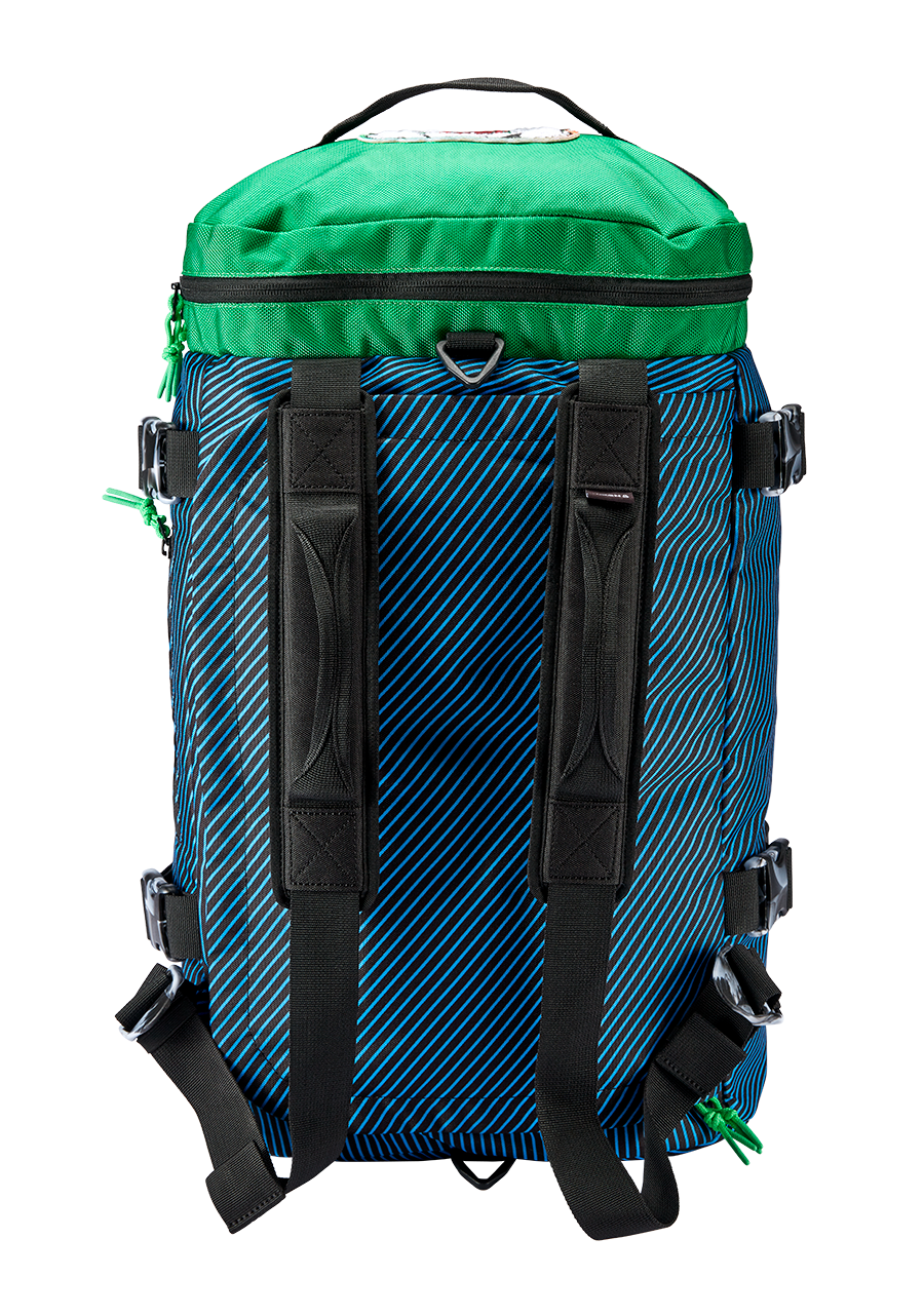 Grateful Dead Escape Duffel 45L Black Blue Green View 5