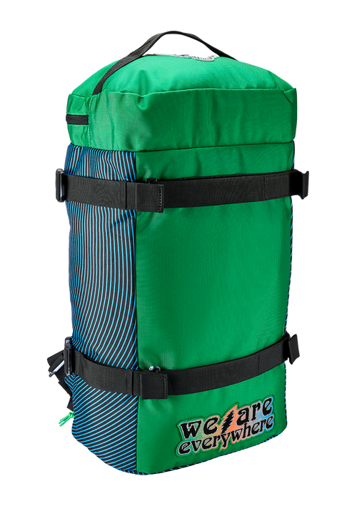 Grateful Dead Escape Duffel 45L Black Blue Green