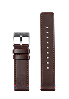 Grateful Dead 23Mm Leather Band Brown