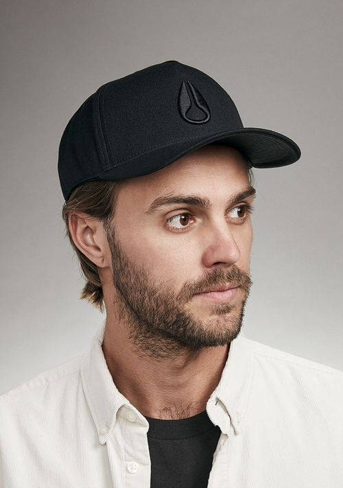 Deep Down Athletic Snapback All Black / Black
