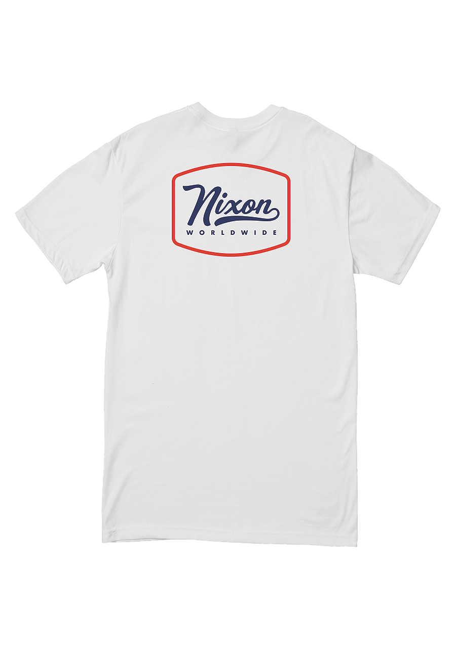 Looped S/S Tee White Small View 2