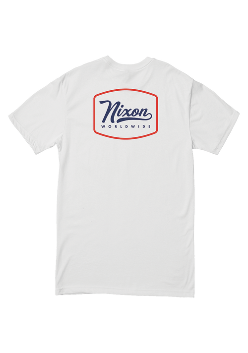 Looped S/S Tee White Small