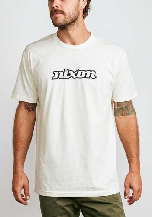 Og Script S S Eco Tee Natural Black