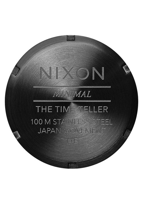 Nixon Time Teller All Black View 4