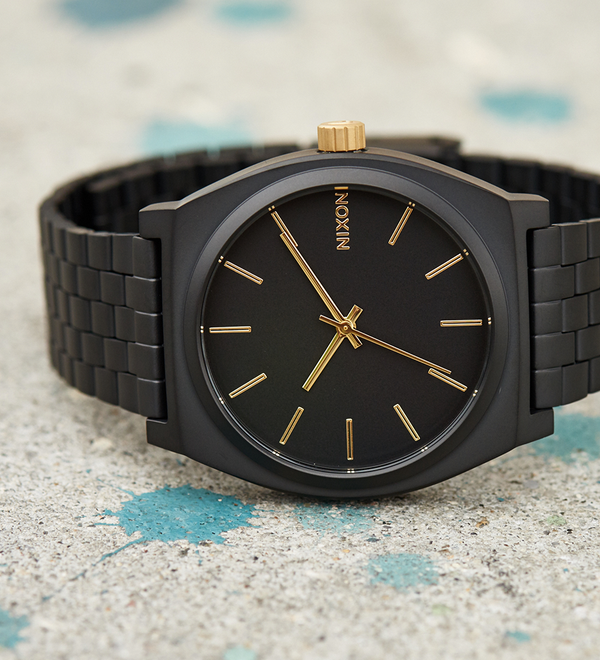 Time Teller - Matte Black / Gold