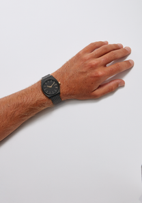 Time Teller Matte Black / Gold View 5