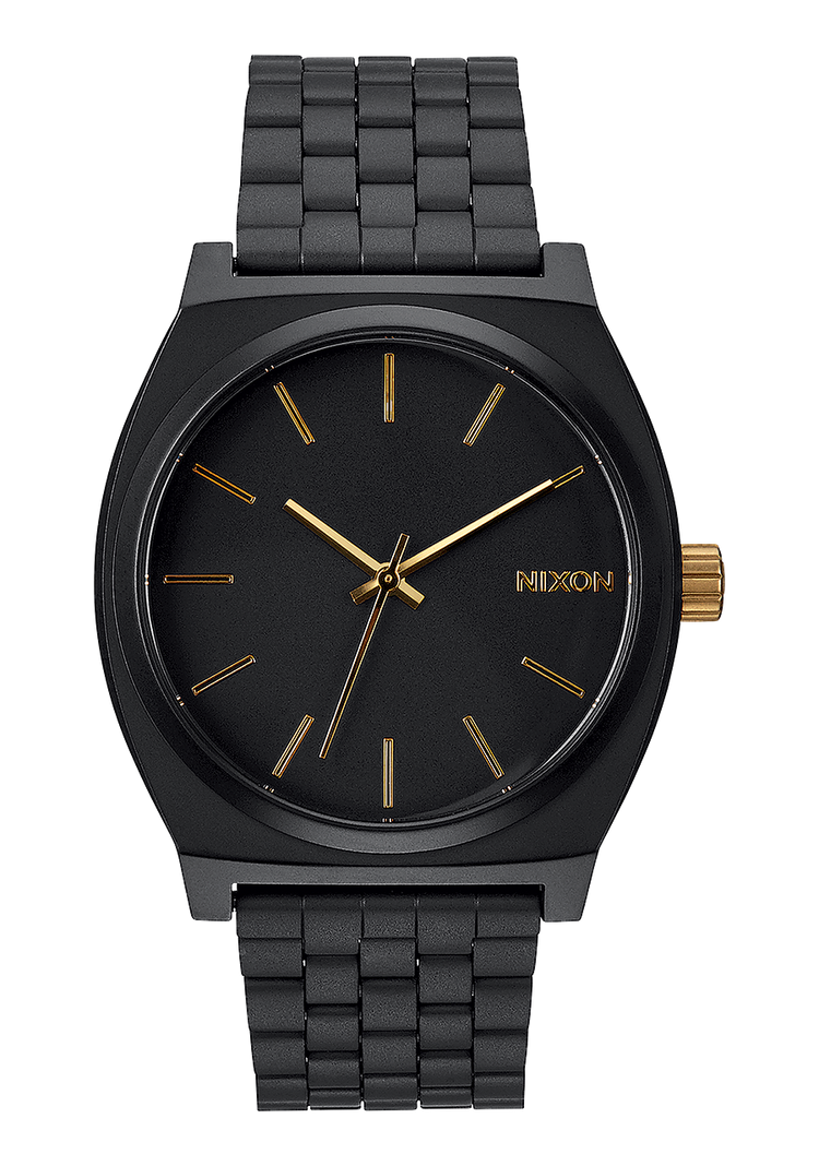 Time Teller Matte Black / Gold