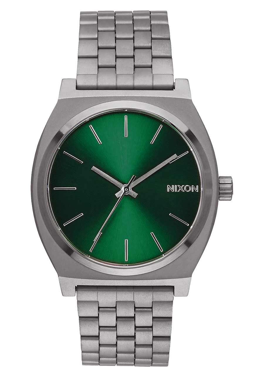 Time Teller - All Gunmetal / Green Sunray View 1
