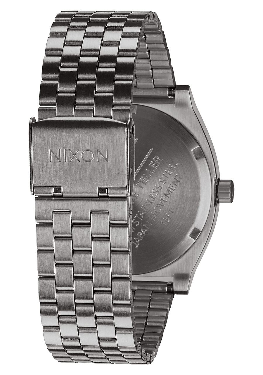 Time Teller - All Gunmetal / Green Sunray View 3