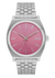Time Teller - Silver / Pink