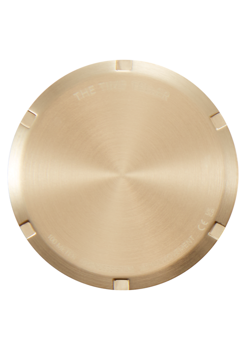 Time Teller Light Gold Vintage White