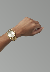 Time Teller Light Gold Vintage White View 5