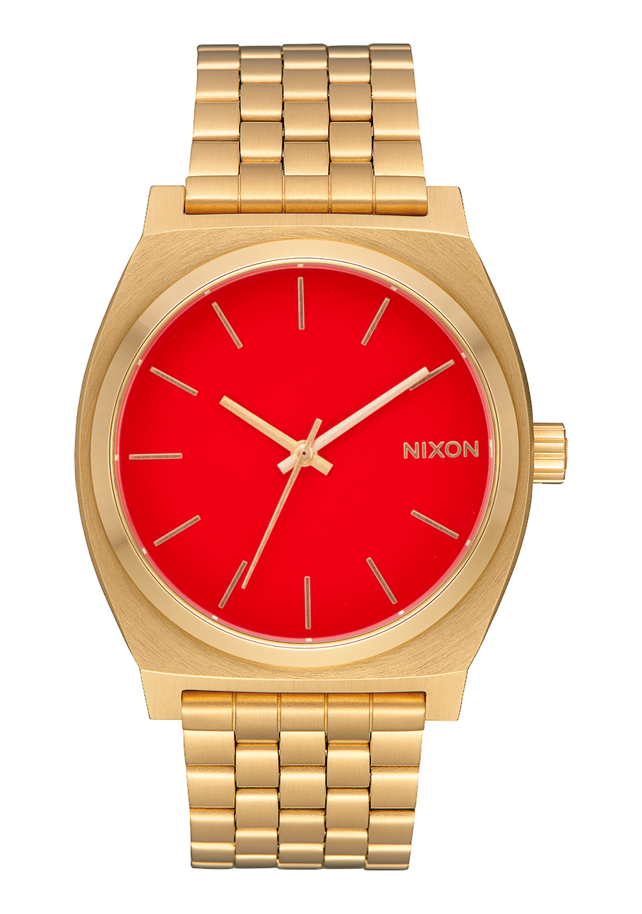 Time Teller Gold / Red View 1