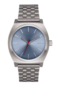 Time Teller Light Gunmetal / Dusty Blue View 1