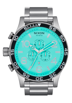 51 30 Chrono Silver Turquoise V1