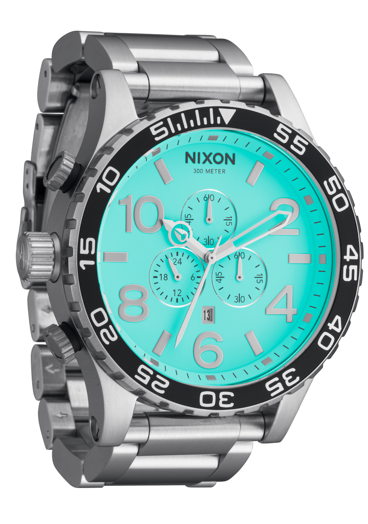 51 30 Chrono Silver Turquoise V1 View 2
