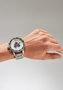 51 30 Chrono All Silver Black V1 View 5
