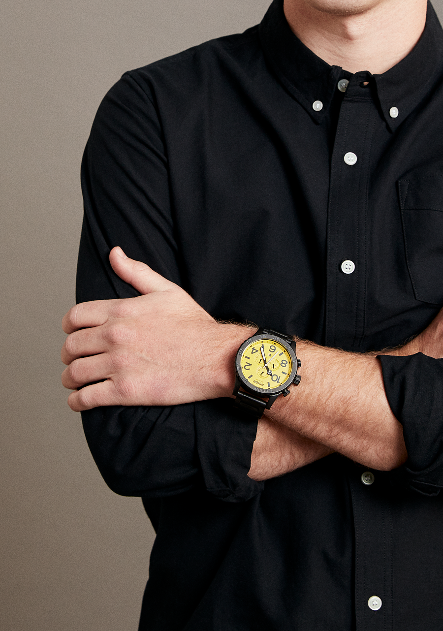 51 30 Chrono All Black Yellow V1 View 6