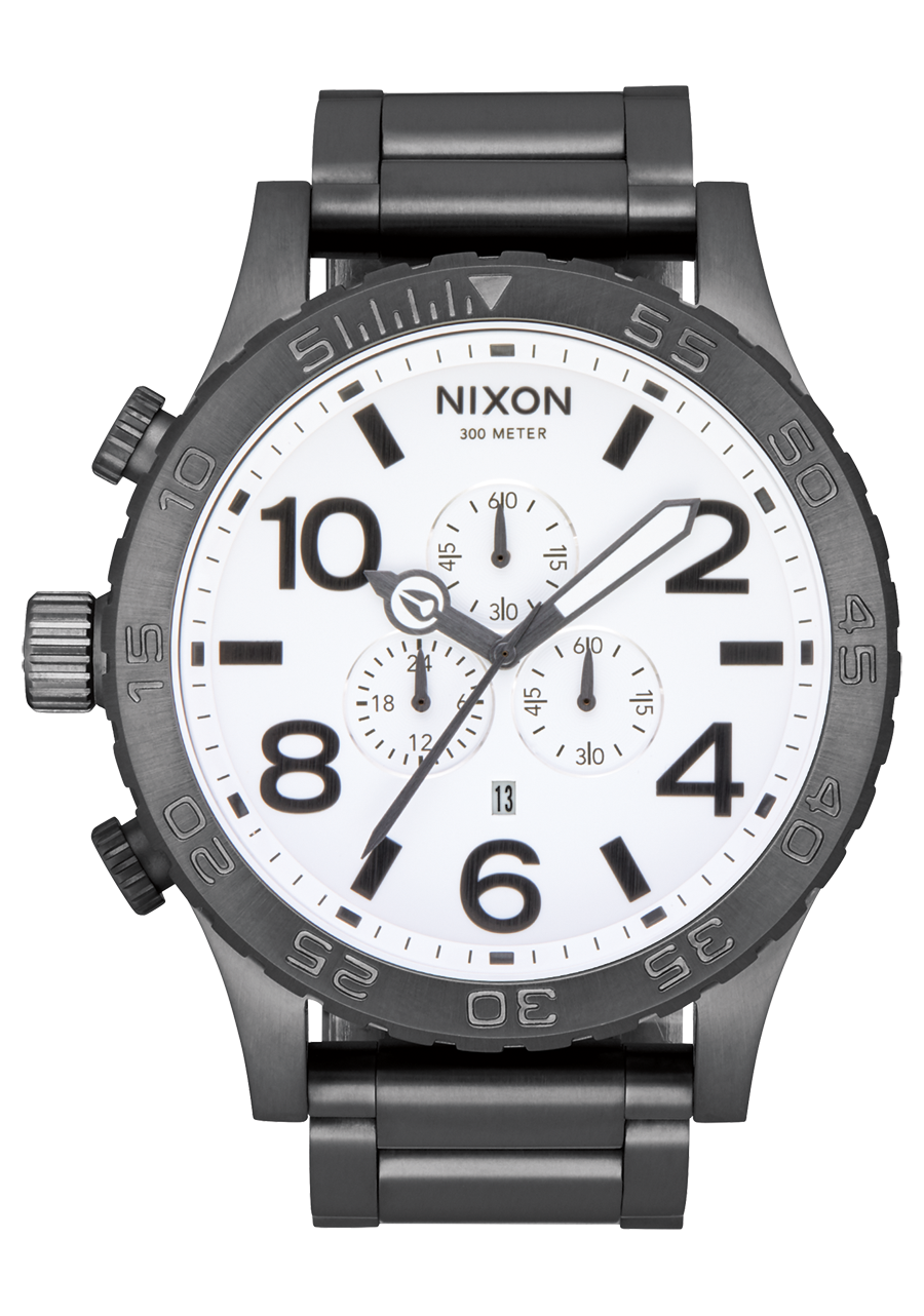 51 30 Chrono All Gunmetal White V1 View 1