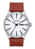 Sentry Leather White Sunray Saddle