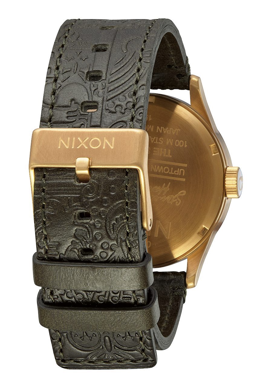 Sentry Leather Gold Olive Sh View 3