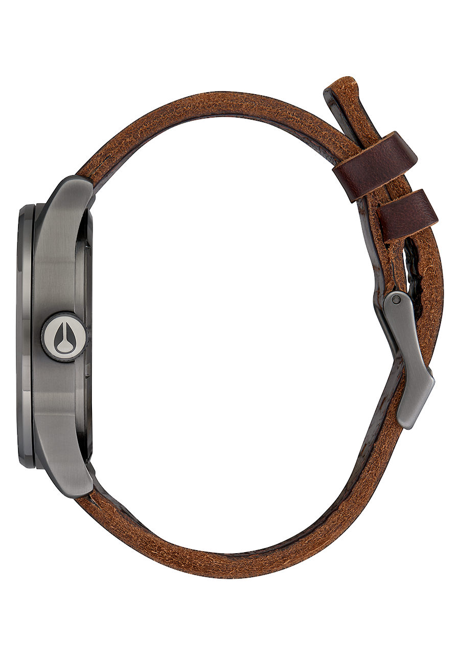 Sentry Leather Gunmetal / Black / Dark Brown View 2