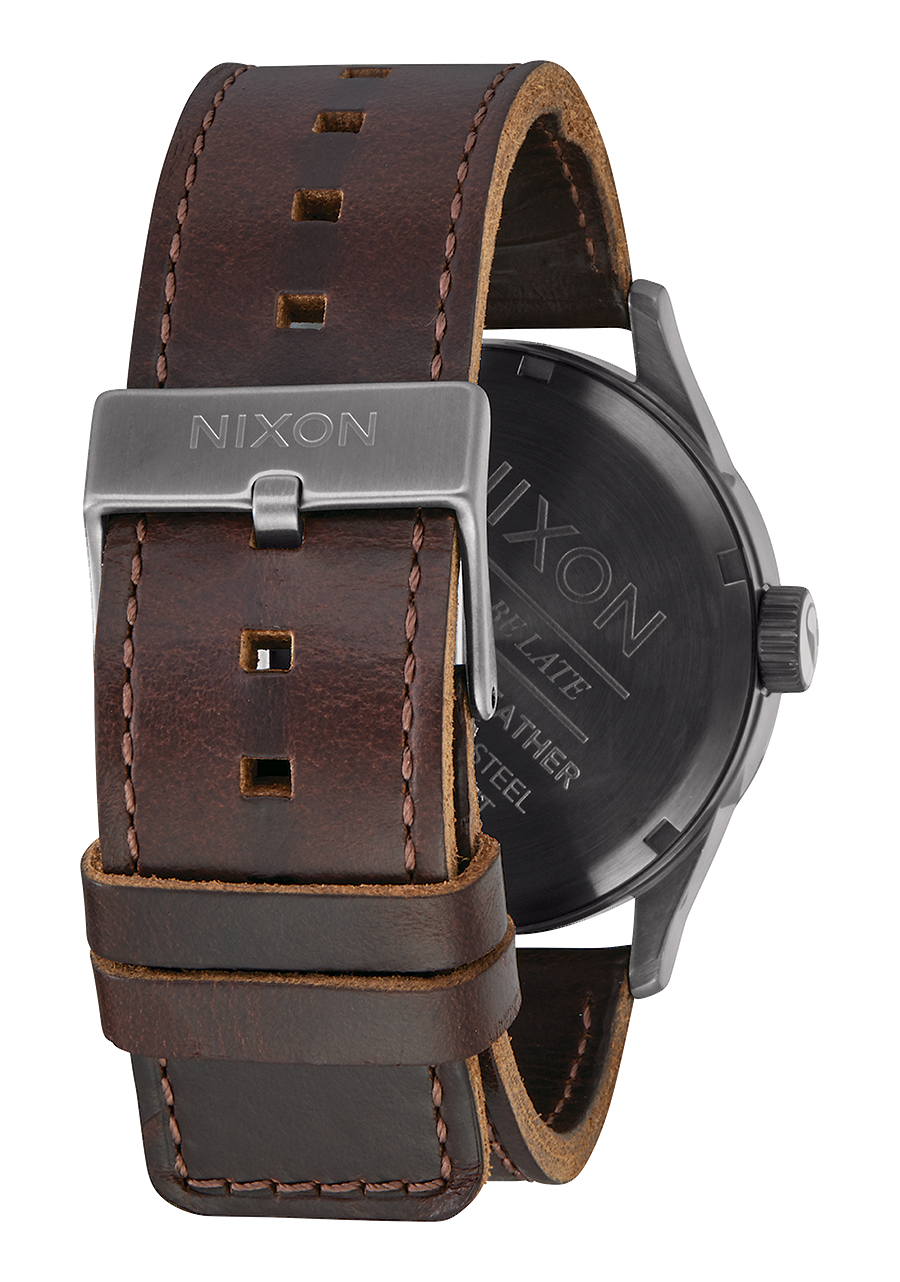 Sentry Leather Gunmetal / Black / Dark Brown View 3