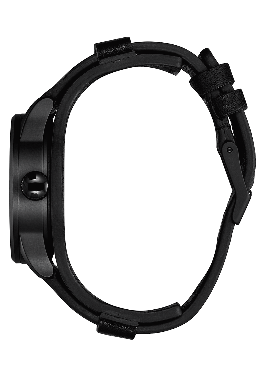 Sentry Leather Black Black Album View 2