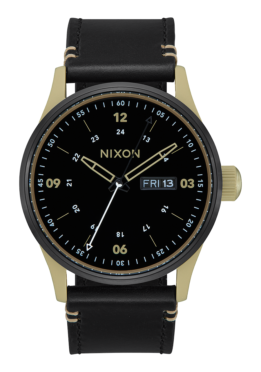 Sentry Leather Sand Black View 1