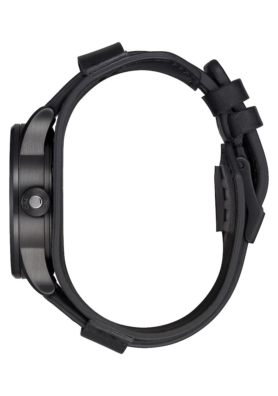 Sentry Leather Black Red Seek Destroy View 2