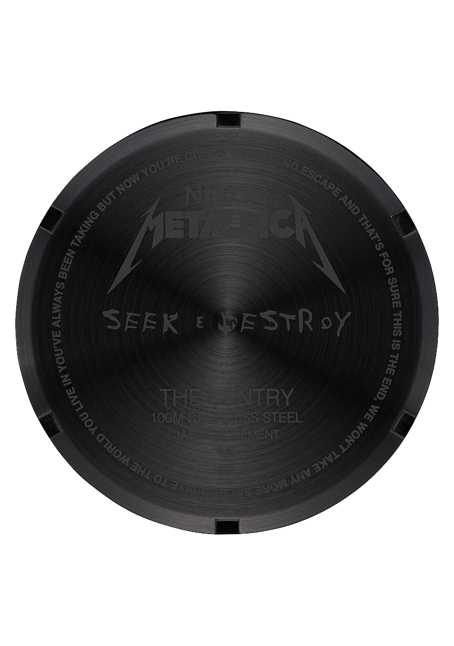 Sentry Leather Black Red Seek Destroy View 4