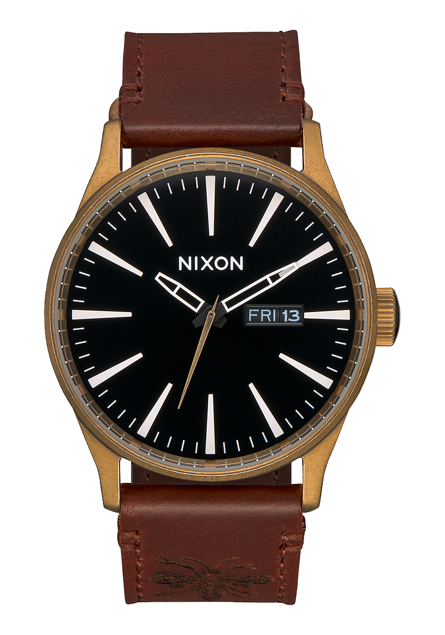 Sentry Leather - Brass / Brown / Chippa View 1