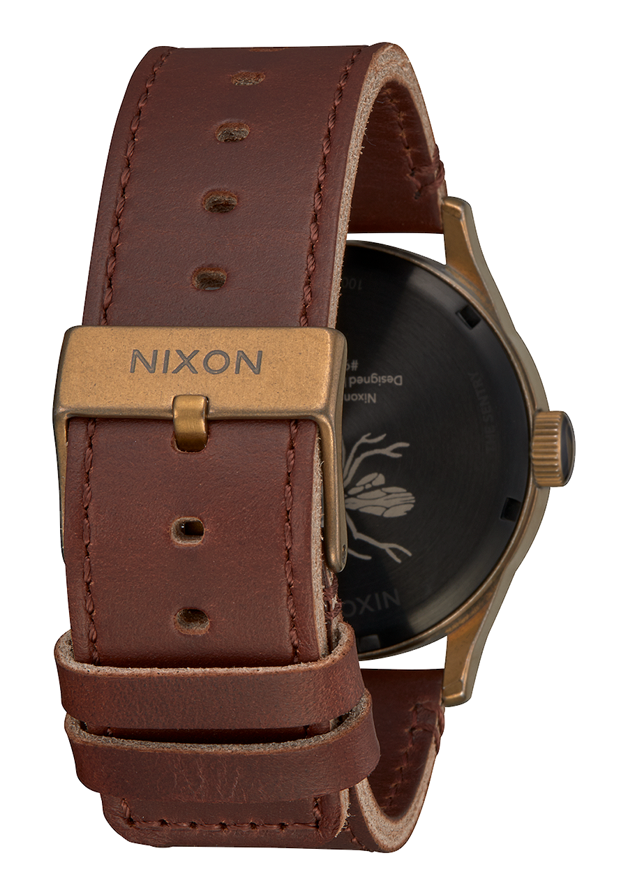 Sentry Leather - Brass / Brown / Chippa View 3