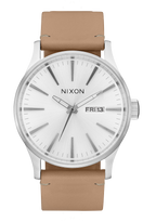 Sentry Leather All Silver / Tan