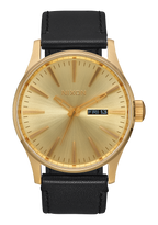 Sentry Leather All Gold Black